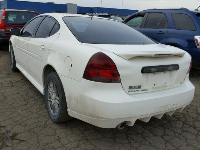 2G2WR554671186686 - 2007 PONTIAC GRAND PRIX WHITE photo 3