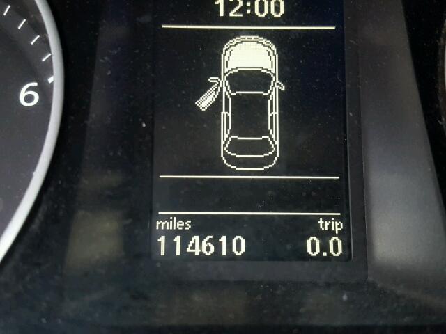 WVWMN7AN2CE542942 - 2012 VOLKSWAGEN CC SPORT BLACK photo 8