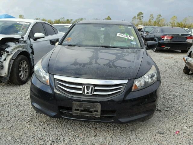 1HGCP2F60CA102639 - 2012 HONDA ACCORD SE BLACK photo 9