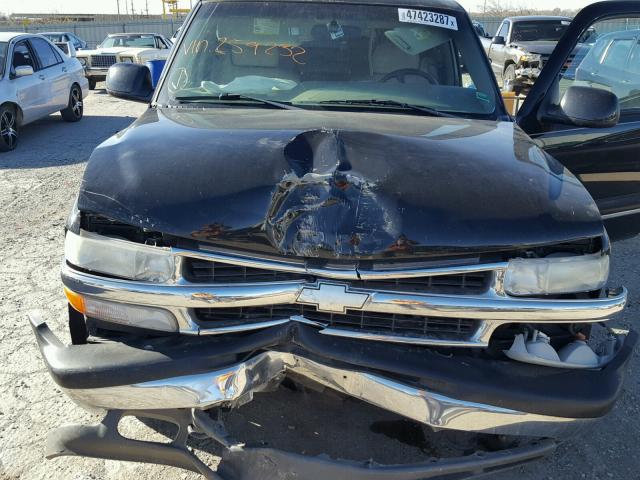 3GNFK16T916259232 - 2001 CHEVROLET K1500 SUBU BLACK photo 7