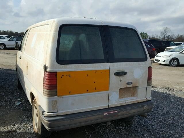 1FTDA14UXVZC15650 - 1997 FORD AEROSTAR WHITE photo 3