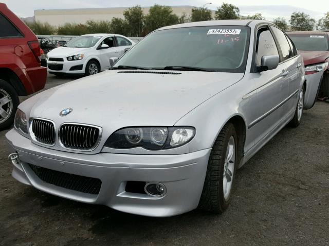 WBAET37492NH00970 - 2002 BMW 325 I SILVER photo 2