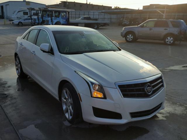 1G6AA5RXXD0127393 - 2013 CADILLAC ATS WHITE photo 1