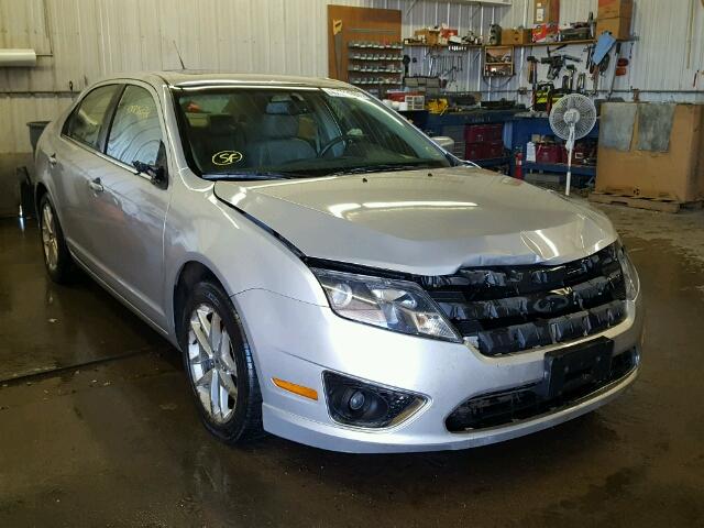 3FAHP0JG1AR390673 - 2010 FORD FUSION SEL SILVER photo 1