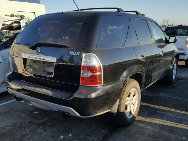 2HNYD18694H560004 - 2004 ACURA MDX TOURIN BLACK photo 4