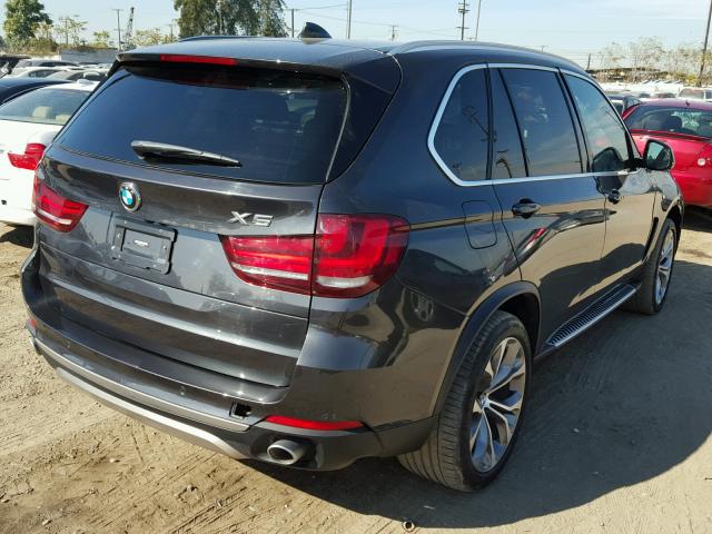 5UXKR2C59H0U19217 - 2017 BMW X5 GRAY photo 4