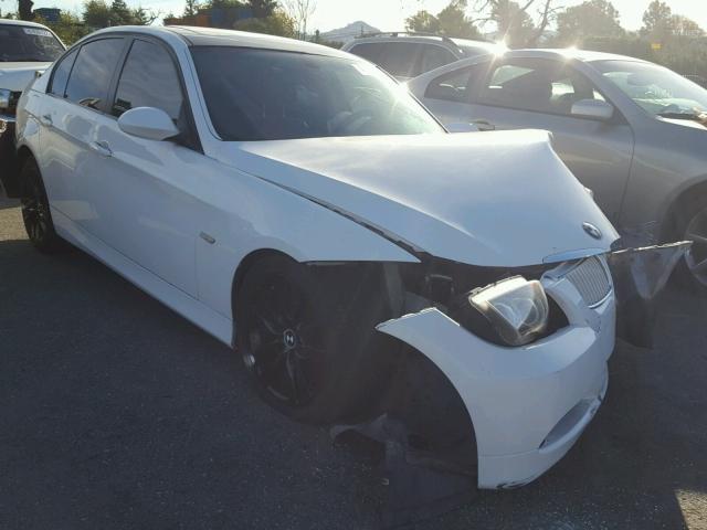 WBAVA37528NL45337 - 2008 BMW 328 I WHITE photo 1