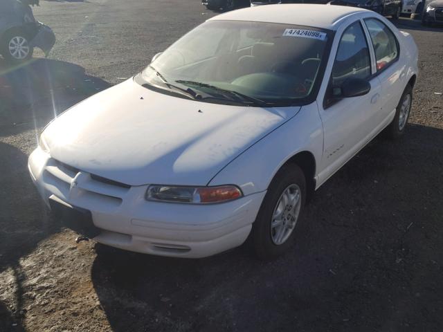 1B3EJ46X6XN546833 - 1999 DODGE STRATUS WHITE photo 2