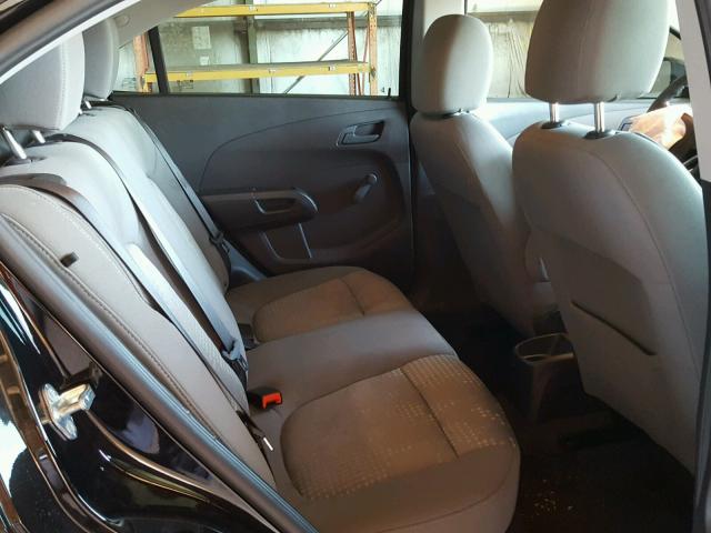 1G1JB5SH6H4159102 - 2017 CHEVROLET SONIC LS BLACK photo 6