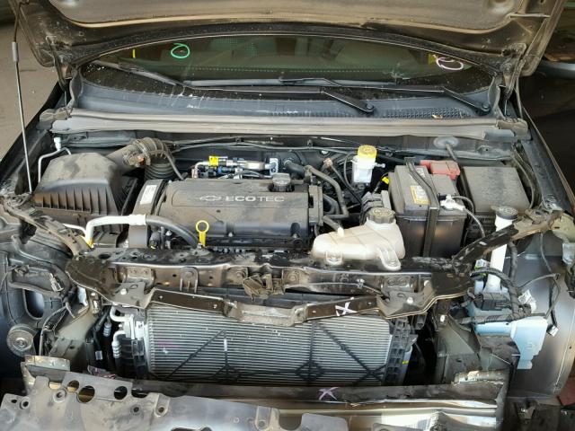 1G1JB5SH6H4159102 - 2017 CHEVROLET SONIC LS BLACK photo 7