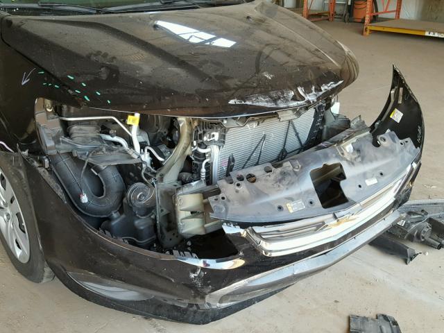 1G1JB5SH6H4159102 - 2017 CHEVROLET SONIC LS BLACK photo 9