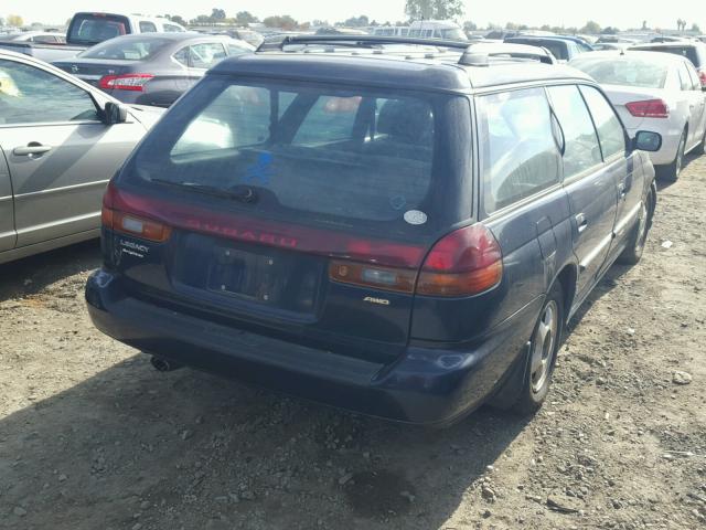 4S3BK4254X6311697 - 1999 SUBARU LEGACY BRI BLUE photo 4