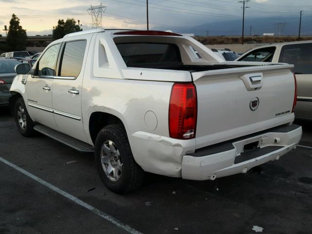 3GYFK62827G229175 - 2007 CADILLAC ESCALADE E WHITE photo 3