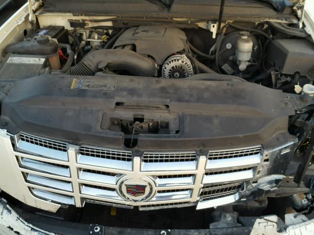 3GYFK62827G229175 - 2007 CADILLAC ESCALADE E WHITE photo 7