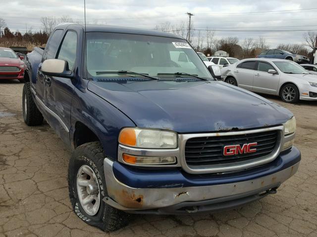 2GTEK19T7X1547543 - 1999 GMC NEW SIERRA BLUE photo 1