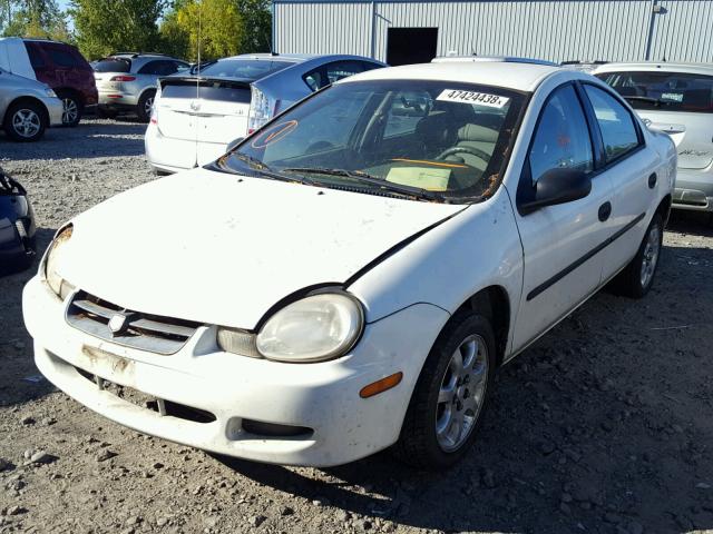 1B3ES26CX4D557866 - 2004 DODGE NEON BASE WHITE photo 2