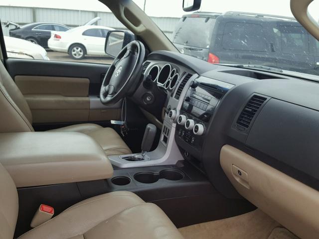 5TDBY64A68S021869 - 2008 TOYOTA SEQUOIA SR GOLD photo 9