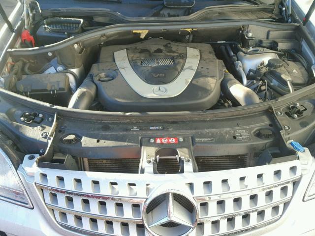 4JGBB86E67A263369 - 2007 MERCEDES-BENZ ML 350 SILVER photo 7