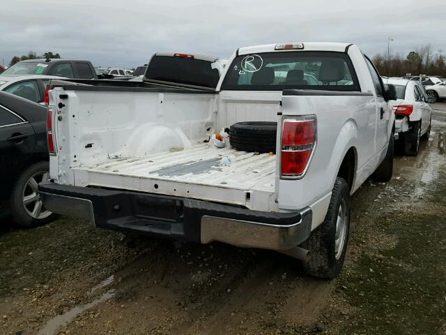 1FTMF1CM1BKD38454 - 2011 FORD F150 WHITE photo 4