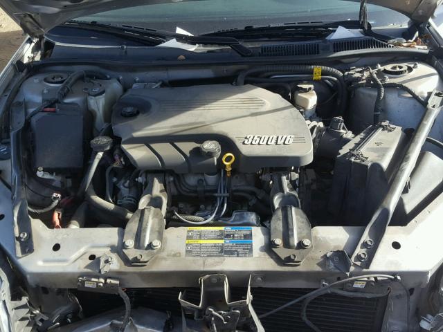 2G1WT55N089175832 - 2008 CHEVROLET IMPALA LT SILVER photo 7