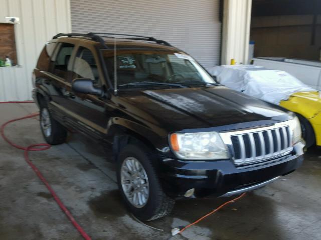 1J4GX58S64C231867 - 2004 JEEP GRAND CHER BLACK photo 1