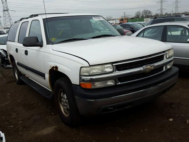 3GNFK16T51G229614 - 2001 CHEVROLET SUBURBAN K WHITE photo 1