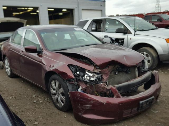 1HGCP26819A043563 - 2009 HONDA ACCORD EXL MAROON photo 1