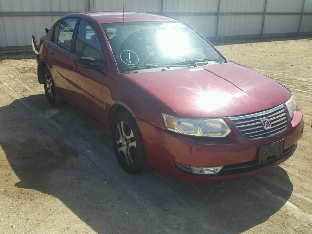1G8AL54F65Z159643 - 2005 SATURN ION LEVEL RED photo 1