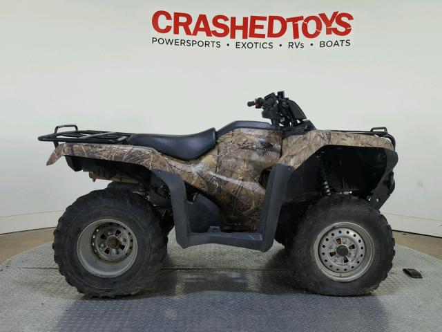 1HFTE4012E4000232 - 2014 HONDA TRX420 FM TWO TONE photo 1