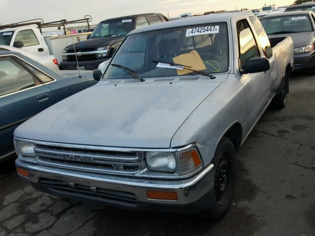 JT4VN93G5K5000991 - 1989 TOYOTA PICKUP 1/2 SILVER photo 2