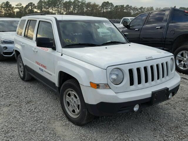 1C4NJPBA7GD740522 - 2016 JEEP PATRIOT SP WHITE photo 1