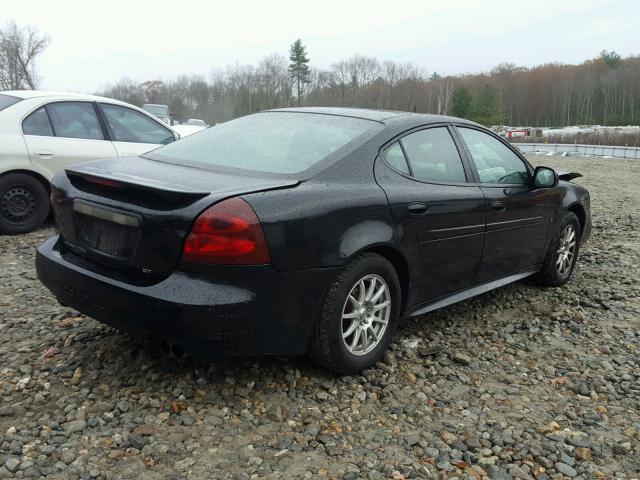 2G2WS522051283628 - 2005 PONTIAC GRAND PRIX BLACK photo 4