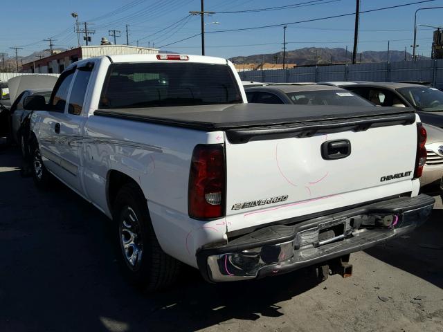 1GCEC19V55Z123281 - 2005 CHEVROLET SILVERADO WHITE photo 3