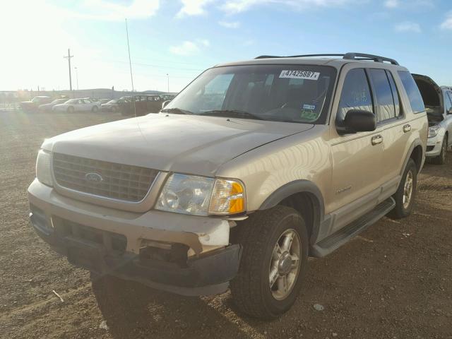 1FMZU73E52UB32853 - 2002 FORD EXPLORER X GOLD photo 2