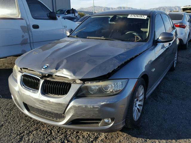 WBAPH57549NM33338 - 2009 BMW 328 I SULE GRAY photo 2