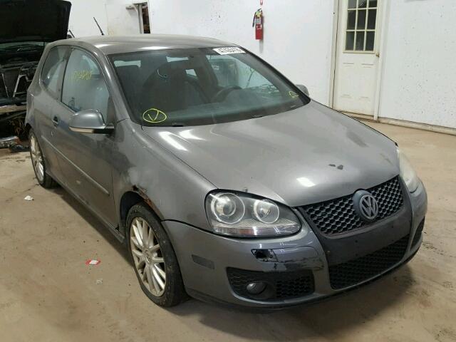 WVWEV71K46W096253 - 2006 VOLKSWAGEN NEW GTI GRAY photo 1