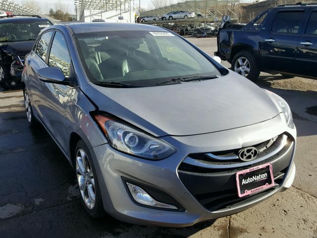 KMHD35LH3EU174339 - 2014 HYUNDAI ELANTRA GT GRAY photo 1