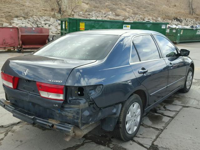 1HGCM55304A027783 - 2004 HONDA ACCORD LX CHARCOAL photo 4