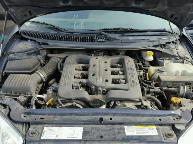 2B3HD56M82H312081 - 2002 DODGE INTREPID E BLUE photo 7