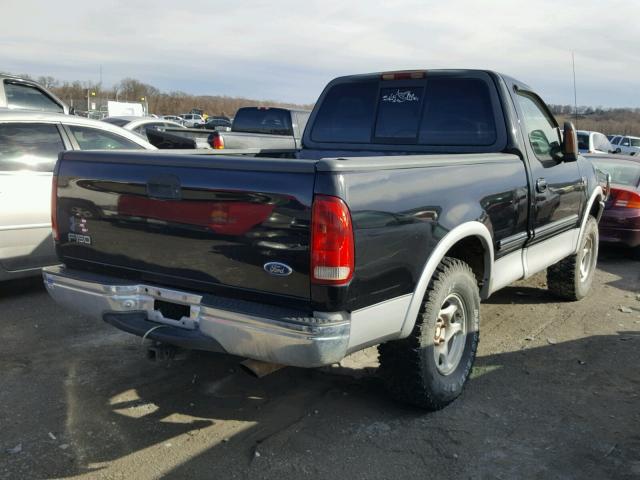 1FTZF1825WNC22529 - 1998 FORD F150 BLACK photo 4