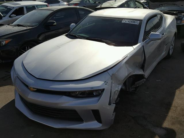 1G1FB1RX3H0148609 - 2017 CHEVROLET CAMARO LT SILVER photo 2