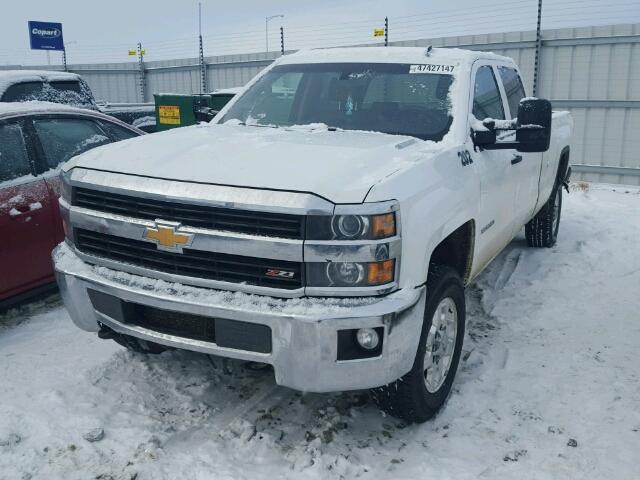 1GC4KZC84FF169879 - 2015 CHEVROLET SILVERADO WHITE photo 2