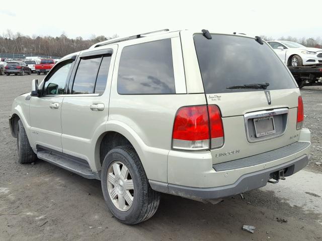 5LMEU78H43ZJ35939 - 2003 LINCOLN AVIATOR CREAM photo 3