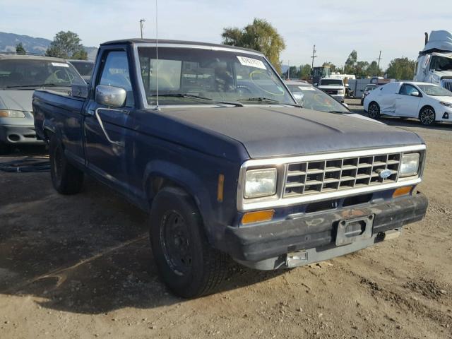 1FTBR10A5GUC91398 - 1986 FORD RANGER BLUE photo 1