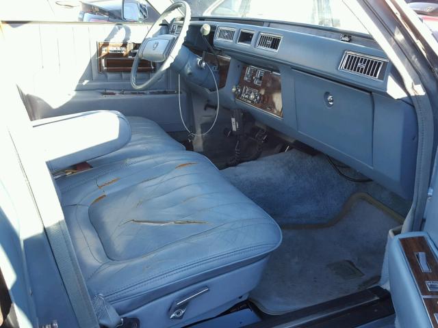 6S69B8Q494227 - 1978 CADILLAC SEVILLE BLUE photo 5