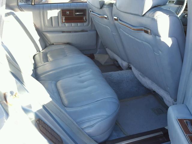 6S69B8Q494227 - 1978 CADILLAC SEVILLE BLUE photo 6