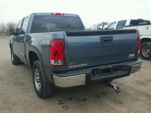 3GTP2UEA3BG346415 - 2011 GMC SIERRA K15 BLUE photo 3