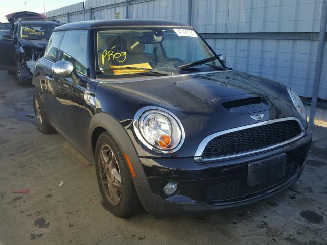 WMWMF7C50ATZ72193 - 2010 MINI COOPER S BLACK photo 1