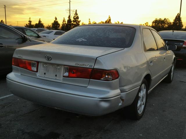 4T1BG22K91U117483 - 2001 TOYOTA CAMRY CE SILVER photo 4