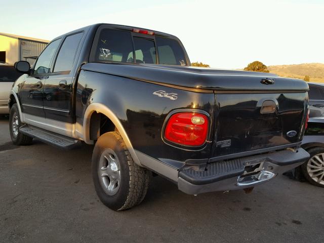 1FTRW08L11KE52064 - 2001 FORD F150 SUPER BLACK photo 3